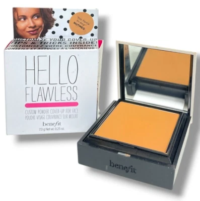 Benefit Hello безупречная заказная пудра-покрытие для лица (7 г/0,25 унции/мускатный орех) как видно - Изображение 1 из 4