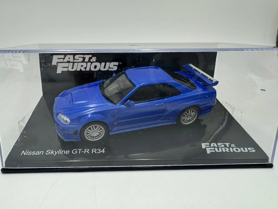 DIE CAST 1/43 " NISSAN SKYLINE GT-R R34 "  FAST&FURIOUS - Immagine 1 di 1
