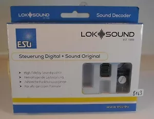 ESU Spur H0 1/87 Nr. 58419 LokSound 5 Leerdecoder 21MTC OVP #8163 - Bild 1 von 1