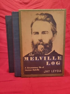 The Melville Log Jay Leyda Rare 1st Edition 1951 Hardback with Slipcase Vintage - Picture 1 of 10