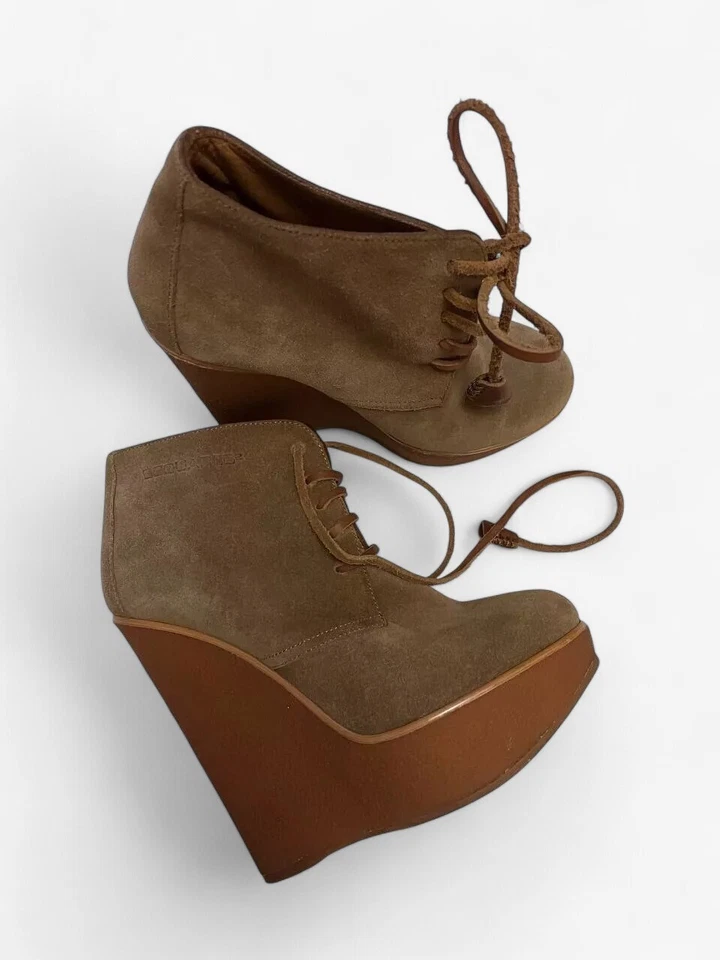 Botas de cuña de gamuza Dsquared2 EU 36/ UK 3/ US 5 Foto 1 de 4
