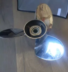 Mercruiser QUICKSILVER STAINLESS PROPELLER, 48-11074 A40 23 Pitch - Picture 1 of 6
