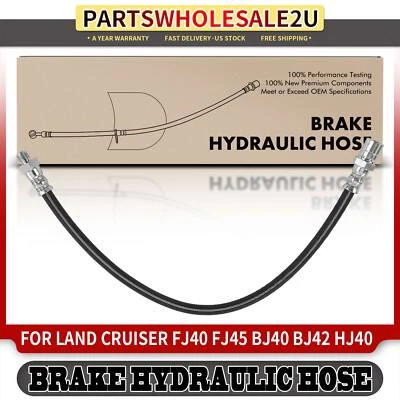 Rear Center Brake Hydraulic Hose for Toyota Land Cruiser 1971-1980 L6 3.9L 4.2L - Imagem 1 de 4