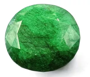 2000 Ct One Time Sale Oval Cut Natural Green Emerald Certified Loose Gemstone PJ - Picture 1 of 6