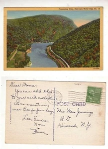 1938 Postcard - Delaware Water Gap - Pennsylvania stk#udaW - Picture 1 of 1