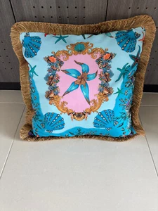 Versace Custom Made Tresor de la Mer Pillow - 20" - Picture 1 of 6
