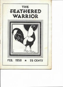 Der gefiederte Krieger Qualitätsmagazin dem Wildgeflügel gewidmet Februar 1958 - Bild 1 von 1