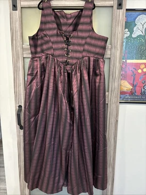 Outlander Inspired Renaissance Cosplay Corset Dress Women’s Plus Sz  - Image 1 of 4