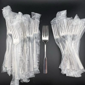22 Forchette da Pranzo Oneida Deluxe Inox - Moderne Antiche - Posate Nuove - Foto 1 di 7