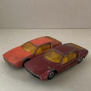 2x Lesney Matchbox Series Superfast No. 20 Lamborghini Marzal Bundle / Joblot. - Picture 1 of 7