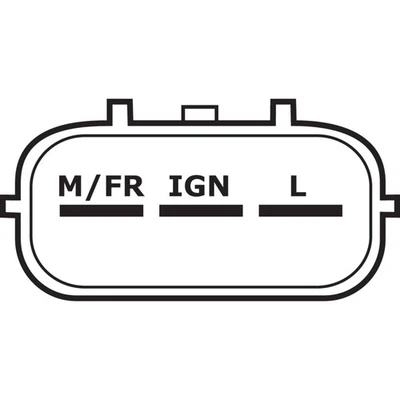 Alternator For Scion 1.5L Xa 2003-2006 Toyota Echo 2000-2005; AND0271 Foto 1 de 4