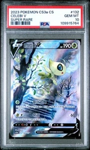 2023 Pokemon Simplified Chinese Cs3a C #132 Celebi V Super Rare PSA 10 - Bild 1 von 2
