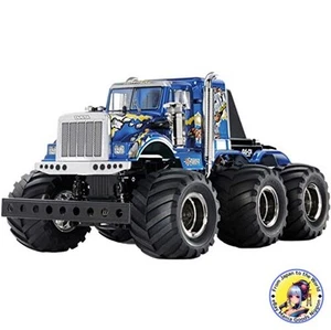Tamiya TAM58646 1/18 R/C Konghead 6x6 (G6-01) Kit Brown - Picture 1 of 4