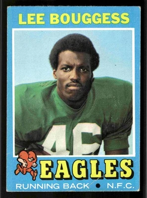 1971 Topps Lee Bouggess #194 - Philadelphia Eagles - Image 1 of 2