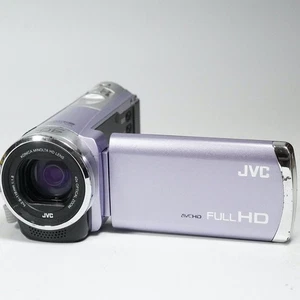 JVC Victor Everio GZ-HM33 Purple Camcorder Video Camera Full HD 40x Zoom Exc+++ - Picture 1 of 24