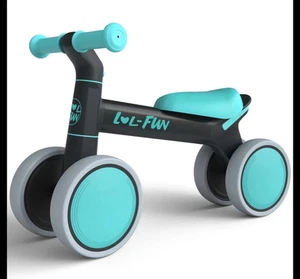 Balance Bike for 1 Year Old Toddler Trike 12-18 Months Ride On Toy Baby Birthday - Picture 1 of 6