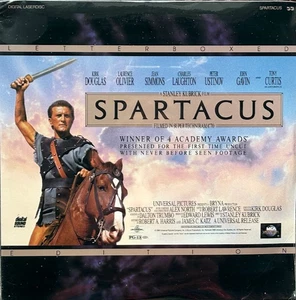 SPARTACUS (KIRK DOUGLAS/LAURENCE OLIVIER) NEW LASERDISC! STILL SEALED! - Picture 1 of 1