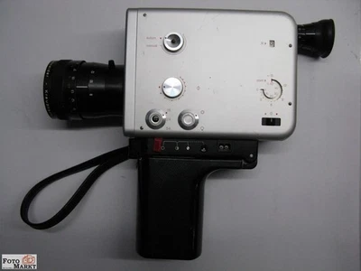 Nizo S 480 Super 8 Kamera S8 Objektiv Schneider Variogon 1,8/8-48 mm + Tasche - Bild 1 von 4