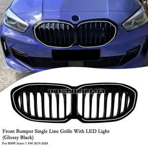 Parrilla de parachoques delantero con luz LED para BMW Serie 1 F40 2019-2024 - Imagen 1 de 7