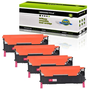 4× Magenta Toner for Samsung CLT-M406S CLT-406S SL-C410 C412W C413w C460FW C463W - Photo 1/24