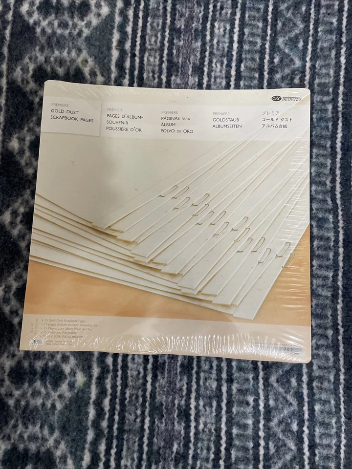 Páginas de recarga de polvo dorado Creative Memories 12 x 12—¡NUEVO! Foto 1 de 1
