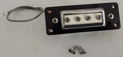 1960's TEISCO Kimberly ELECTRIC MANDOLIN PICKUP w/MOUNT SCREWS Reads 2.52k Ohm - Image 1 of 4