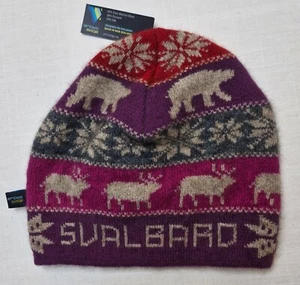 Arctic Edge SVALBARD Beanie ZQ Merino Wool Hat New Zealand Possum Knit Cap, Silk - Picture 1 of 9