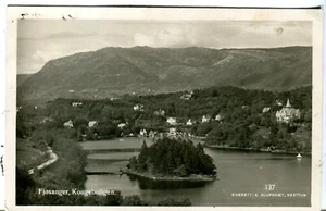 Norway Norge Fjøsanger - Royal Residence 1932 real photo postcard - Picture 1 of 4