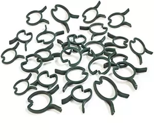 200pcs Mixed Plant Clips Climbing Plants Support Plastic Spring Peg Clamps - Picture 1 of 4