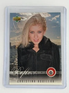 Christina Aguilera 2000 Upper Deck Reflection Trading Card #7 - Picture 1 of 2