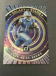2024 Panini Donruss Galaxy Of Stars Amon-Ra St. Brown #GOS-ASB - Detroit Lions - Picture 1 of 2