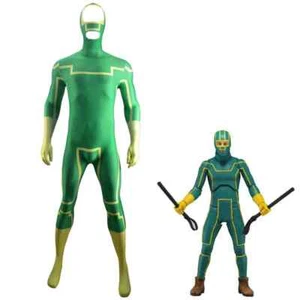 Kick-Ass Jumpsuit Carnival Bodysuit Cosplay Costume Prop Halloween - Picture 1 of 10