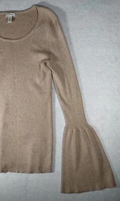 Suéter Bisagra Mujer Manga Larga Mediana Metálico Dorado Talla M Foto 1 de 4