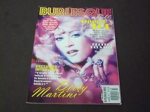 2012 SPRING BURLESQUE BIBLE MAGAZINE - DIRTY MARTINI - NICE FRONT COVER - PB1830 - Picture 1 of 2
