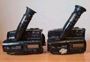 2x Sony Handycam CCD-TR305E Video 8 Video Camcorder No Batteries Spares/Repairs - Picture 1 of 10