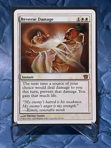 MTG Daño Inverso Novena Edición 35/350 Regular Raro Casi Nuevo/Como Nuevo - Imagen 1 de 1