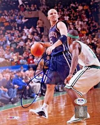 Jason Kidd Signed 8x10 Photo - Nets, Mavericks, Suns - PSA/DNA Authenticated - Image 1 of 4