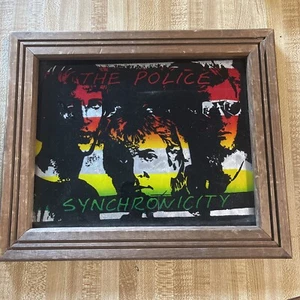 Vintage The Police Rock Band Carnival Mirror # 138 - Picture 1 of 4