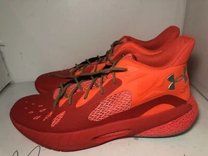 Under Armour HOVR Havoc 3 Red Basketball Shoes Mens 16, 3023088-600 - Picture 1 of 8