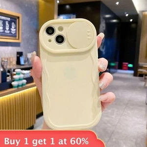 Sliding Lens Cell Phone Case For iPhone 16 Pro Max 15 14 13 12 Shockproof Cover - Picture 1 of 10