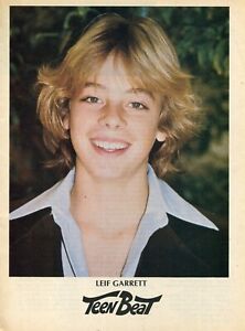 LEIF GARRETT PINUP CLIPPING FROM A MAGAZINE 70'S YOUNG CUTE CLOSE UP