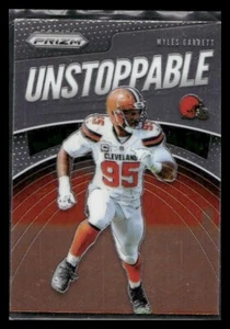 2019 Panini Prizm #UN-MG Myles Garrett Cleveland Browns - Picture 1 of 2