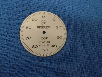 Mitutoyo PARTS  Dial Caliper, dial only- model 505-637 - Image 1 of 2