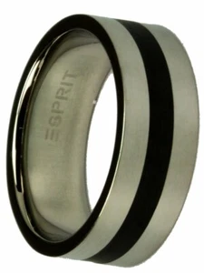 Esprit Edelstahlring unisex Ring ESRG-10891.A22 GR.22 Esprit Geschenkbox - Bild 1 von 3