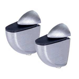 FLEXI STORAGE 2PK 5 - 22mm MINI SATIN NICKEL FLEXI CLIP / BRAND NEW - Picture 1 of 2