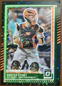 2025 Donruss Optic Baseball Buster Posey Black Circles #15 San Francisco Giants - Picture 1 of 2