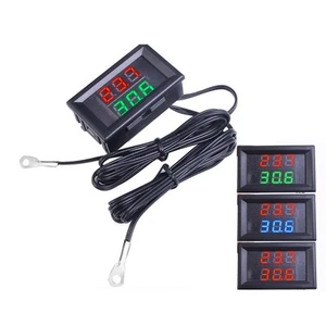Brand New Thermometer Sensor Dual Probe Cable Digital Temperature Sensor - Picture 1 of 13