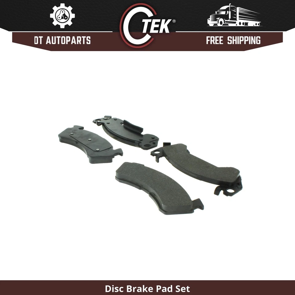 Para Chevrolet Impala 1994-1996 | Pastillas de freno de disco delanteras centradas | Semimetálicas Foto 1 de 4