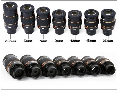 Ocular telescopio gran angular Celestron X-CEL LX 2,3/5/7/9/12/18/25 mm 60 grados Foto 1 de 2