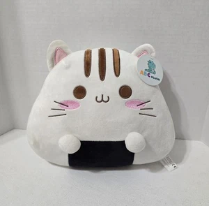 Neu mit Etikett ABC Plüsch Onigiri Reisball Katze Plüschtier Stofftier "RAR" - Bild 1 von 17
